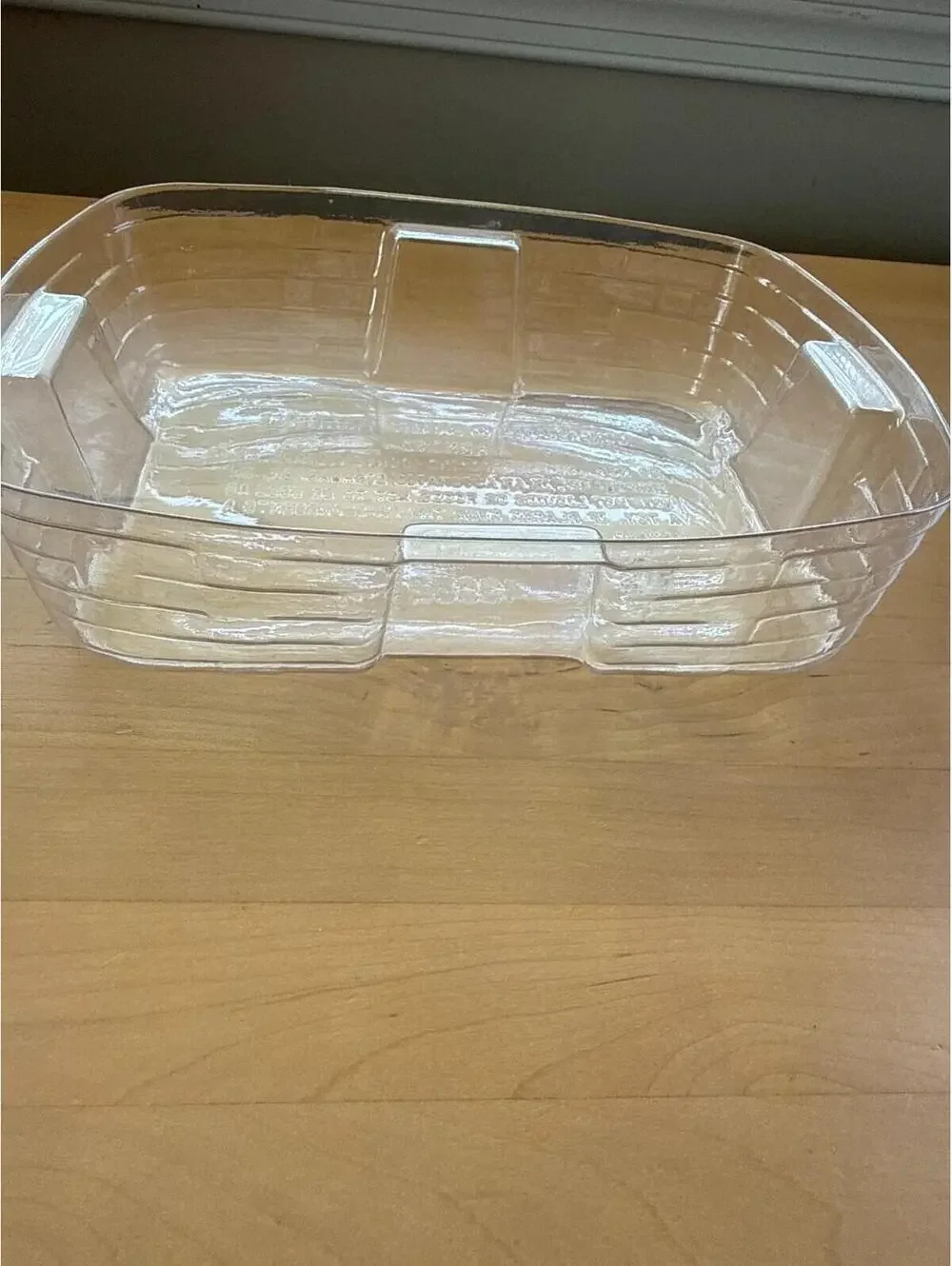 Longaberger Basket Clear Plastic Protector #43052 10